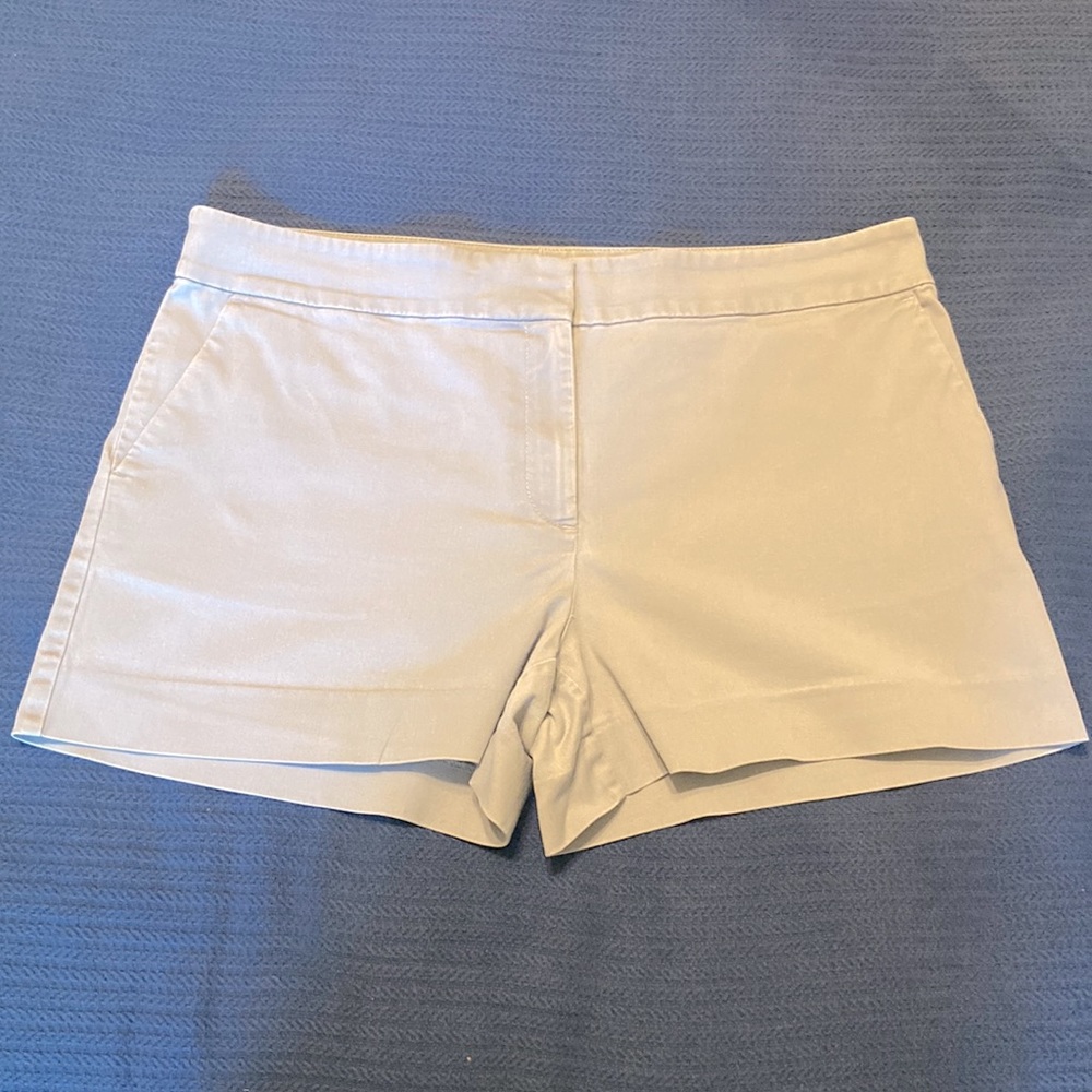 LOFT Size 12 Gray cotton shorts
